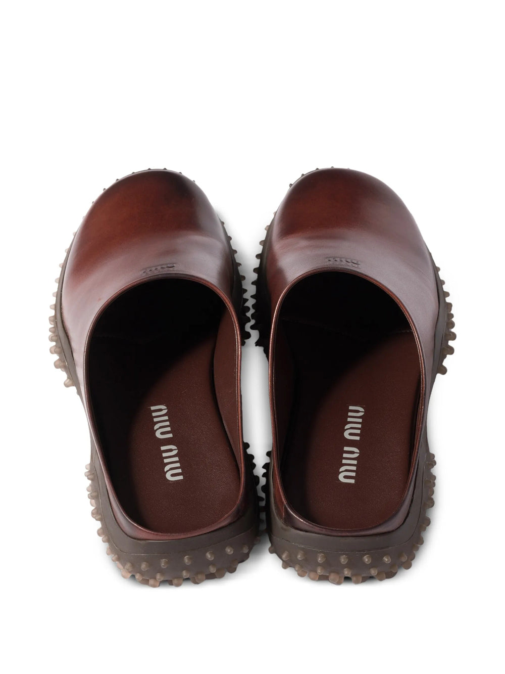 MIUMIU Sabot In Pelle Women