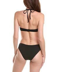 Lisa Marie Fernandez Lisa Marie Fernandez Scallop Halter One-Piece