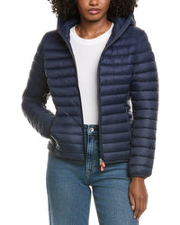 Save The Duck Vicky Short Hooded Basic Jacket