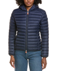 Save The Duck Vicky Short Hooded Basic Jacket