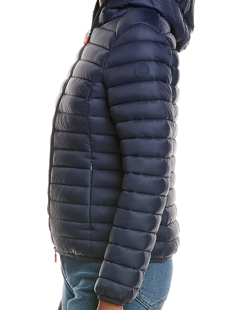 Save The Duck Vicky Short Hooded Basic Jacket