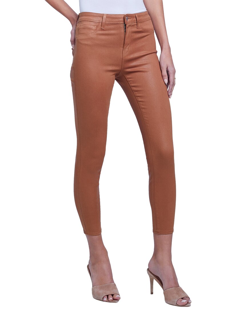 L'agence Margot Java Coated High-Rise Skinny Jean