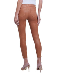 L'agence Margot Java Coated High-Rise Skinny Jean