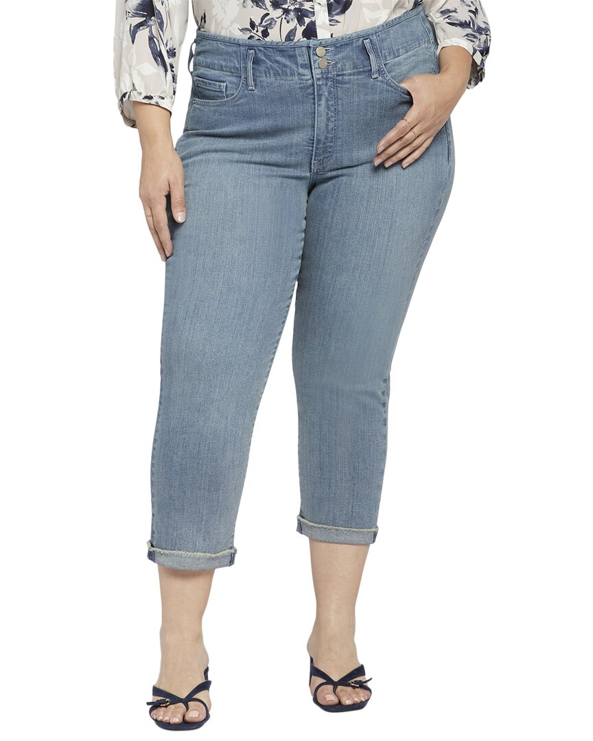 Nydj Plus Chloe Thistle Falls Capri Jean
