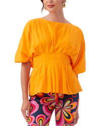 Trina Turk Gian 2 Top Orange