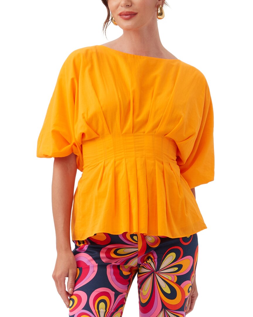 Trina Turk Gian 2 Top Orange