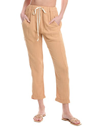 9Seed Gauze High-Rise Tapered Lounge Pant
