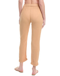 9Seed Gauze High-Rise Tapered Lounge Pant