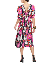 Natori Shirred Empire Dress