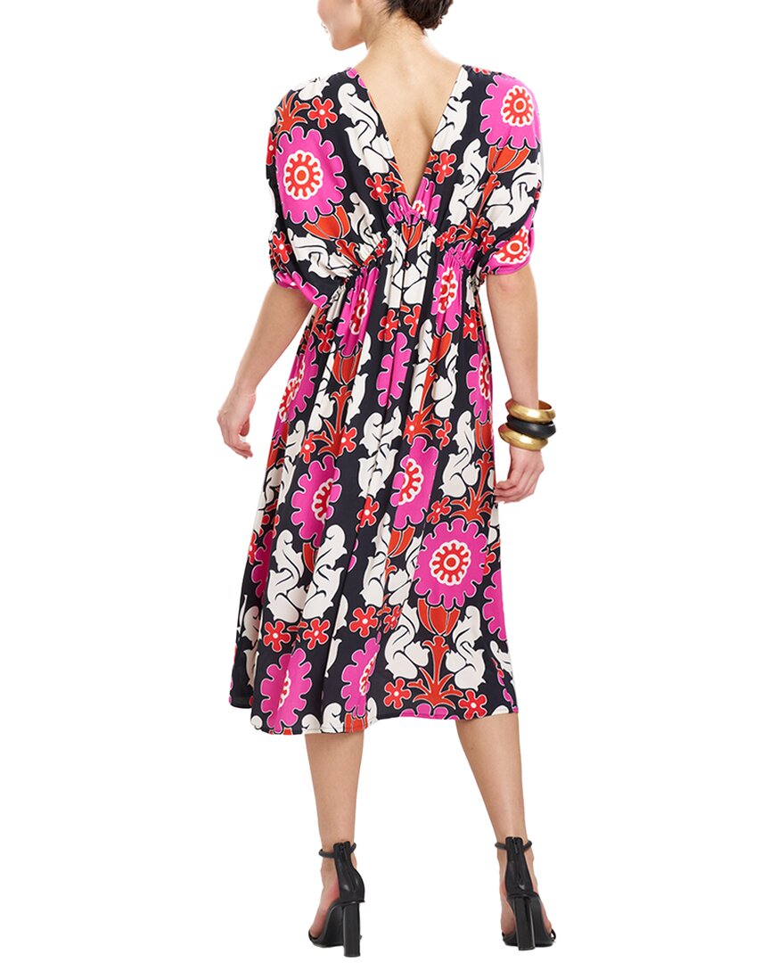 Natori Shirred Empire Dress