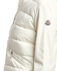 Moncler Moncler Nylon Zip-Up Cardigan