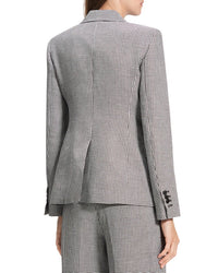 Theory Slim Fit Linen-Blend Blazer