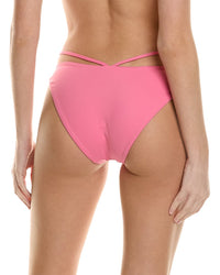 Simkhai Emmalynn Solid Strappy Bikini Bottom