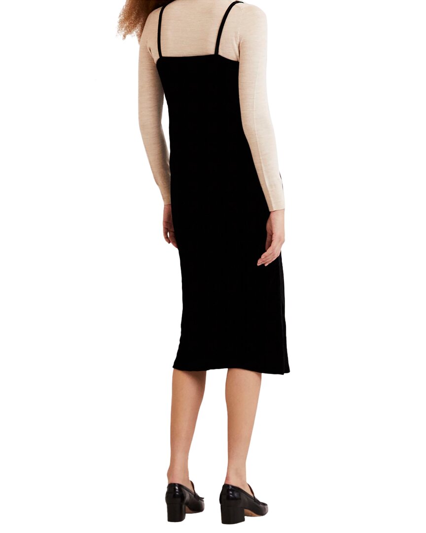 Boden Velvet Slip Midi Dress