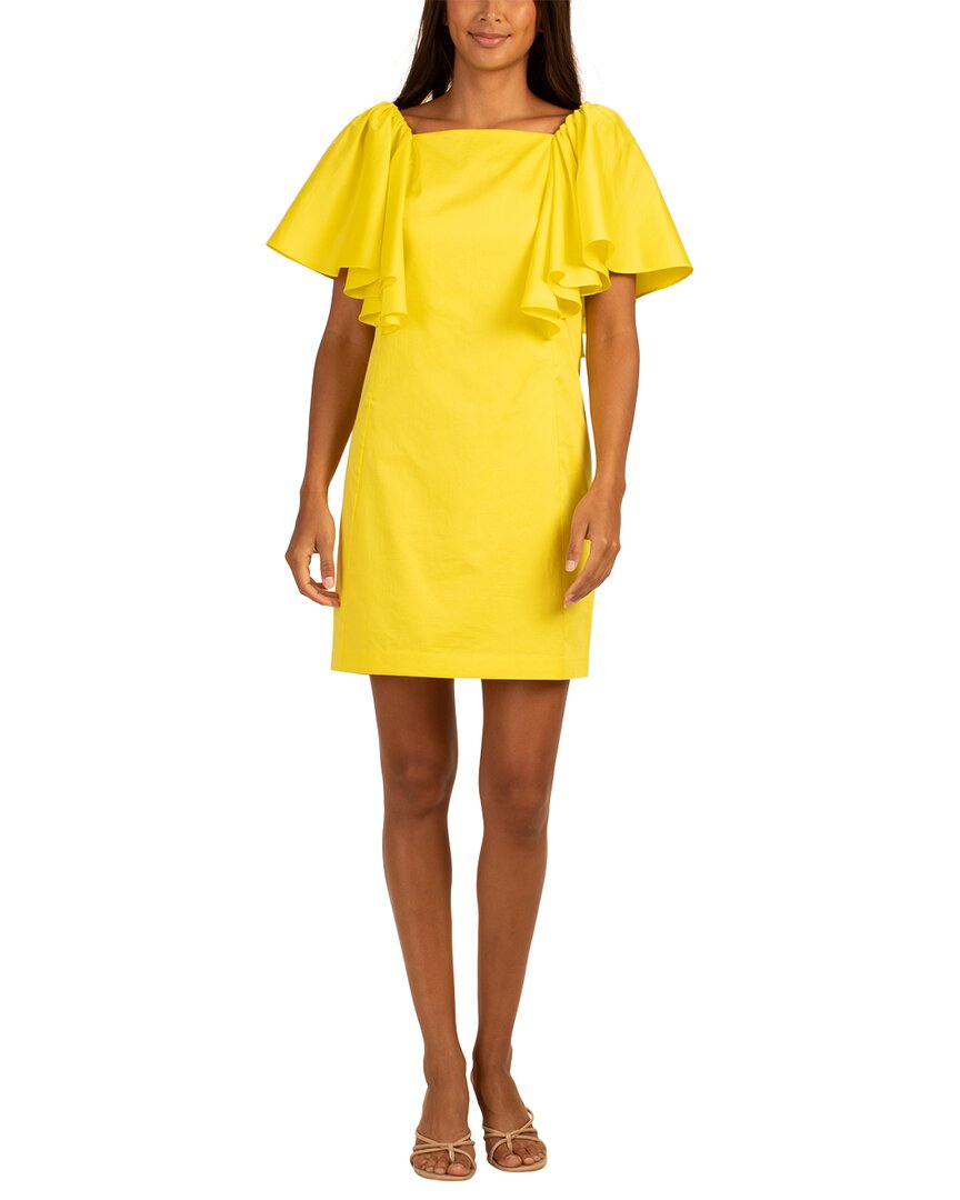 Trina Turk Hollywood Silk-Blend Mini Dress