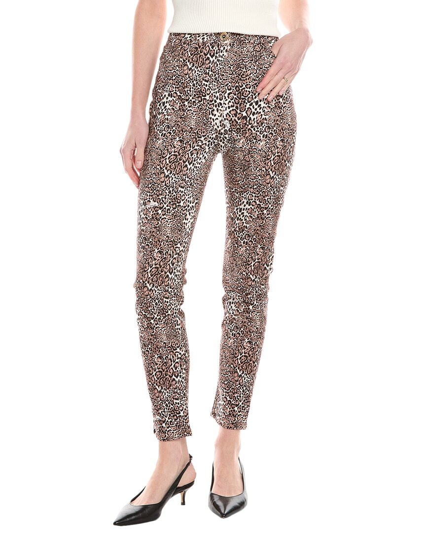 Elisabetta Franchi Skinny Jean Brown Multi