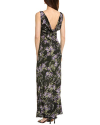 Norma Kamali Deep Drape Neck Gown