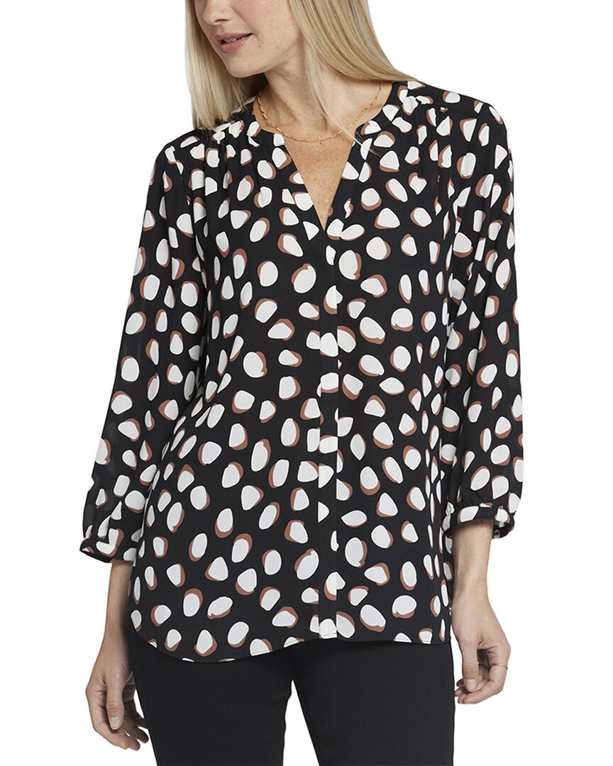 Nydj Pintuck Blouse Multi