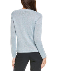 St. John Sparkle Crochet Cardigan