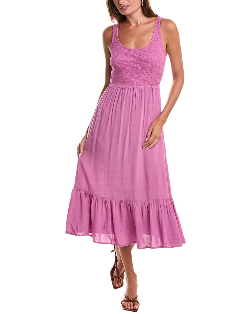 Saltwater Luxe Twisted Midi Dress