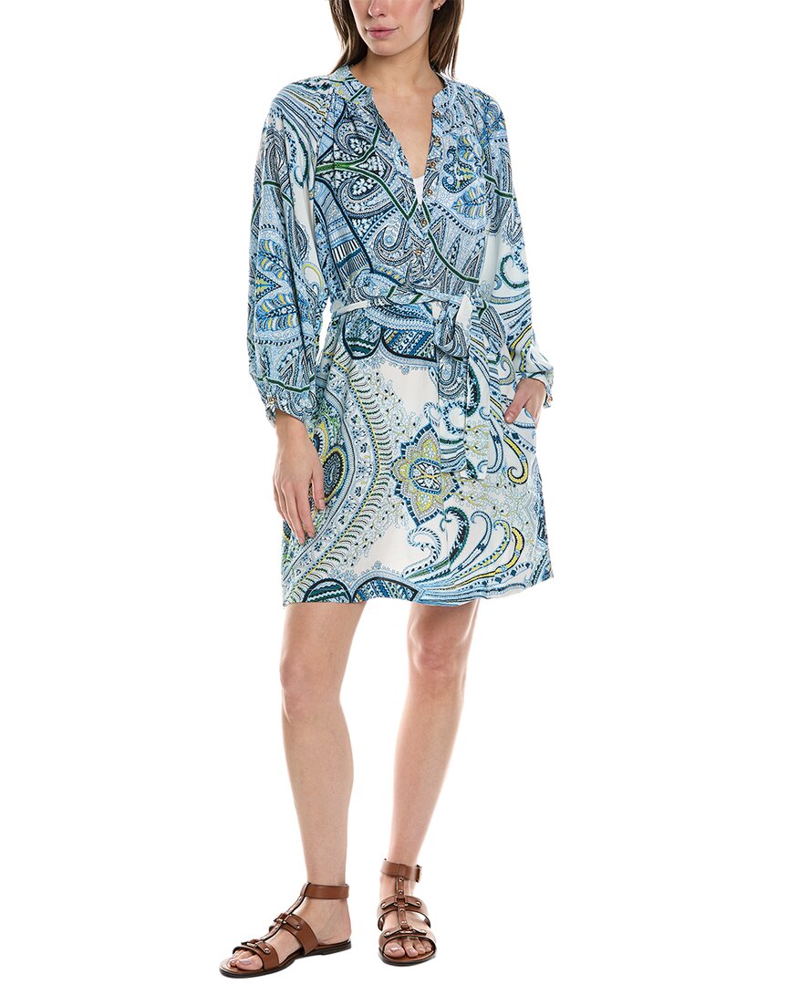 Melissa Odabash Amy Mini Dress Blue Regular 0 (XS)