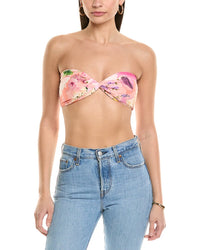 Rococo Sand Bandeau Top White