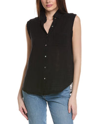 Michael Stars Monique Button-Down Tank