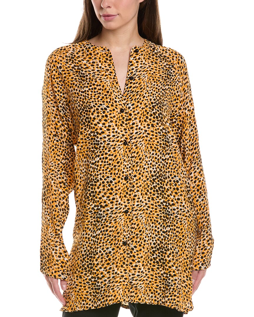 Ganni Shirtdress Orange
