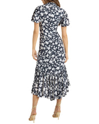 Cinq À Sept Graphic Floral Peeta Dress