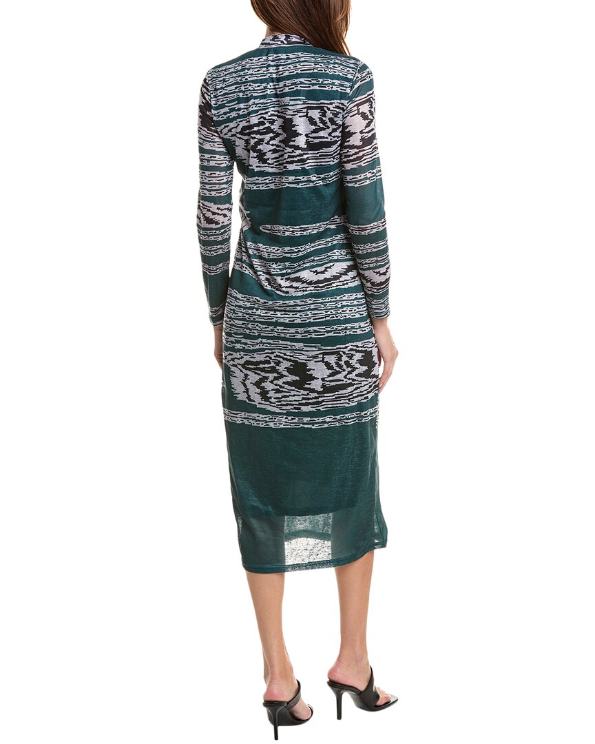 Yal New York Printed Midi Dress