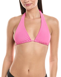 Vyb Britt Multi Way Halter Bikini Top Red