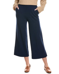 Lafayette 148 New York Lafayette 148 New York Pull On Wide Leg Wool & Cashmere-Blend Pant