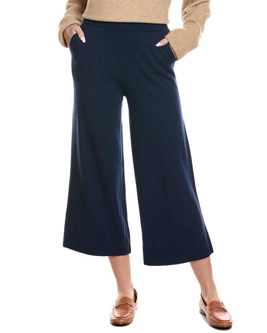 Lafayette 148 New York Lafayette 148 New York Pull On Wide Leg Wool & Cashmere-Blend Pant