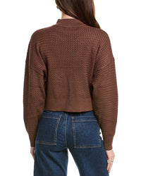 Point Cable Half-Zip Sweater
