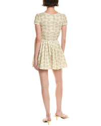 Abbey Pleated Mini Dress