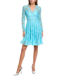 Dolce & Gabbana A-Line Dress Blue