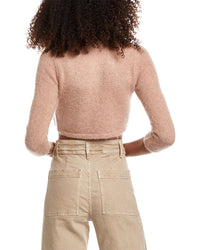 Joostricot Bow Mohair & Silk-Blend Sweater