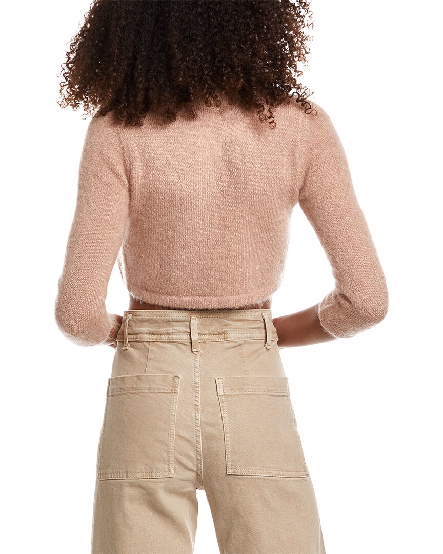 Joostricot Bow Mohair & Silk-Blend Sweater