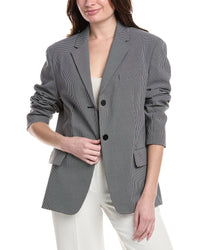 Theory Boxy Oversized Jacket Black