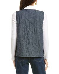 Eileen Fisher Quilted Vest