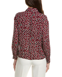 T Tahari Button-Down Blouse
