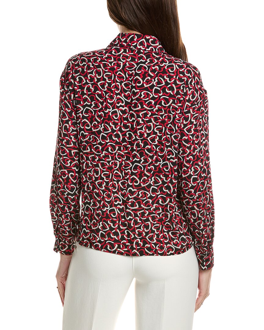 T Tahari Button-Down Blouse