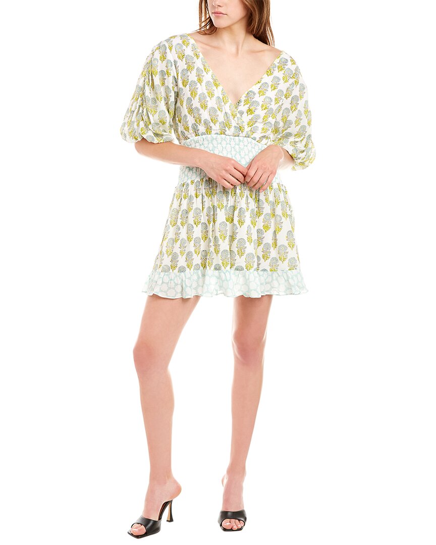Ash & Eden Fanana Mini Dress Blue