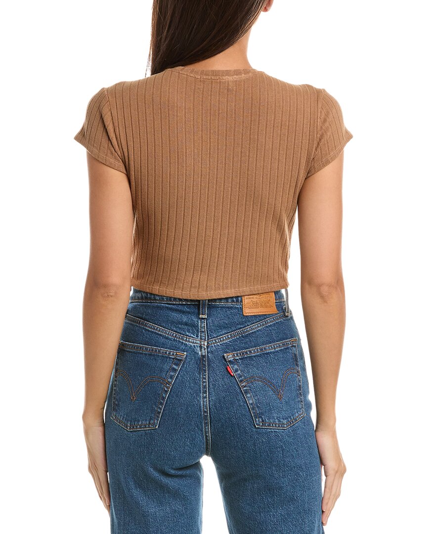 Bella Dahl Cap Sleeve Crew T-Shirt