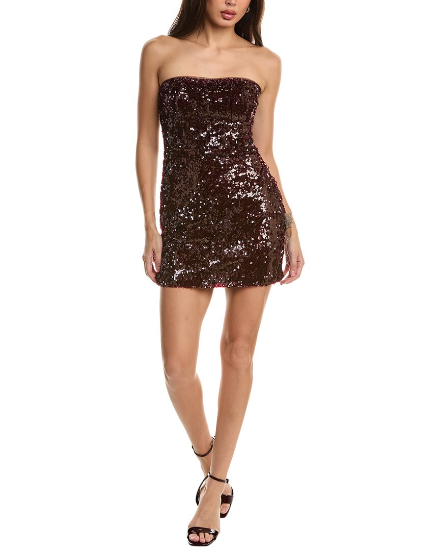 Nicholas Amaya Mini Dress Purple