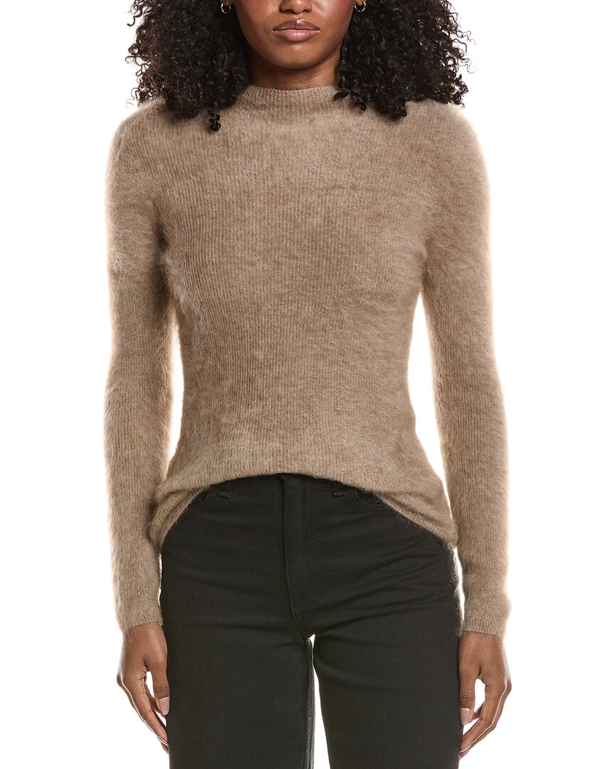 Elie Tahari Mock Neck Cashmere Sweater