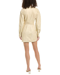 Iro Leather Mini Dress