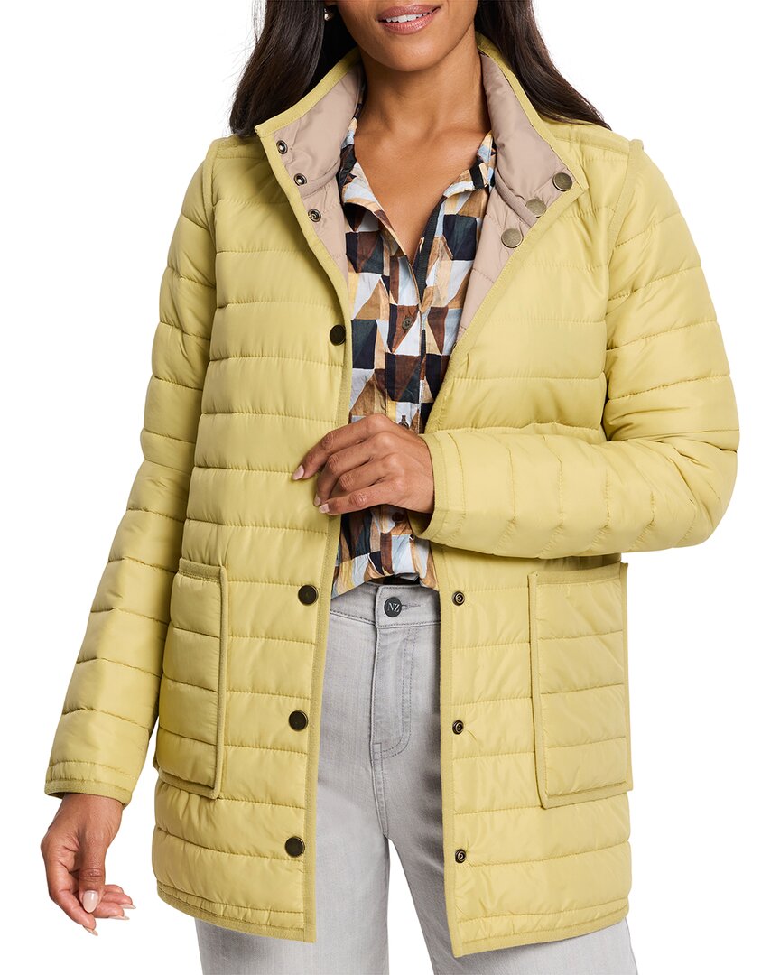 Nic+Zoe Petite Allovette Reversible Puffer Jacket