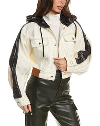 Moncler Womens Flushing Jacket, 0, White