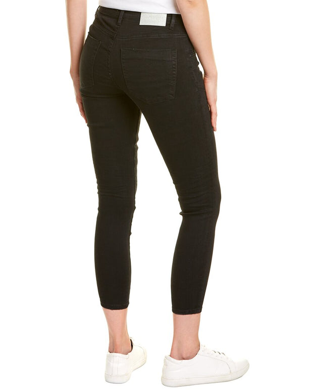 One Teaspoon Freebirds Ii Jett Black Low-Rise Skinny Jean